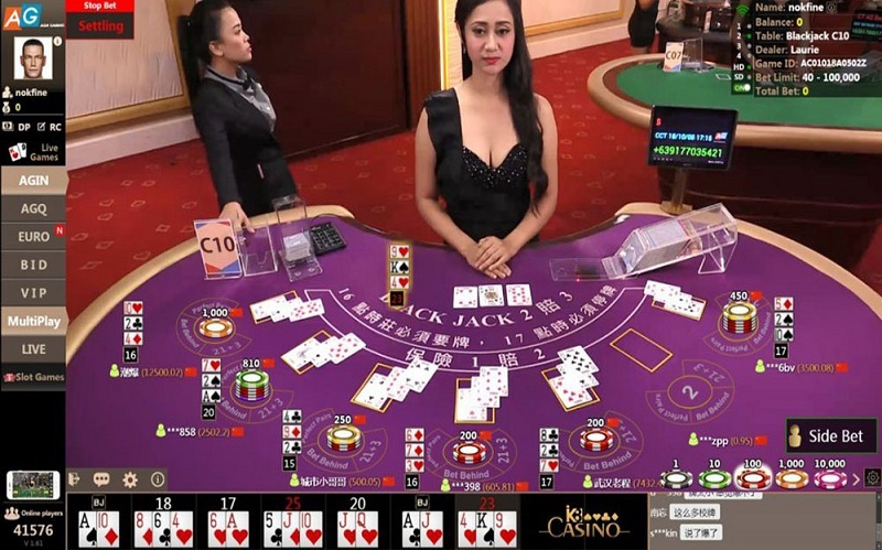 Sảnh game AG Casino đa dạng siêu phẩm khủng